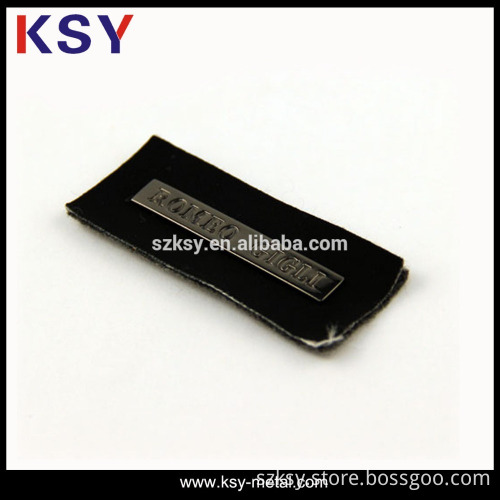 Decorative handicrafts high quality metal label for bags